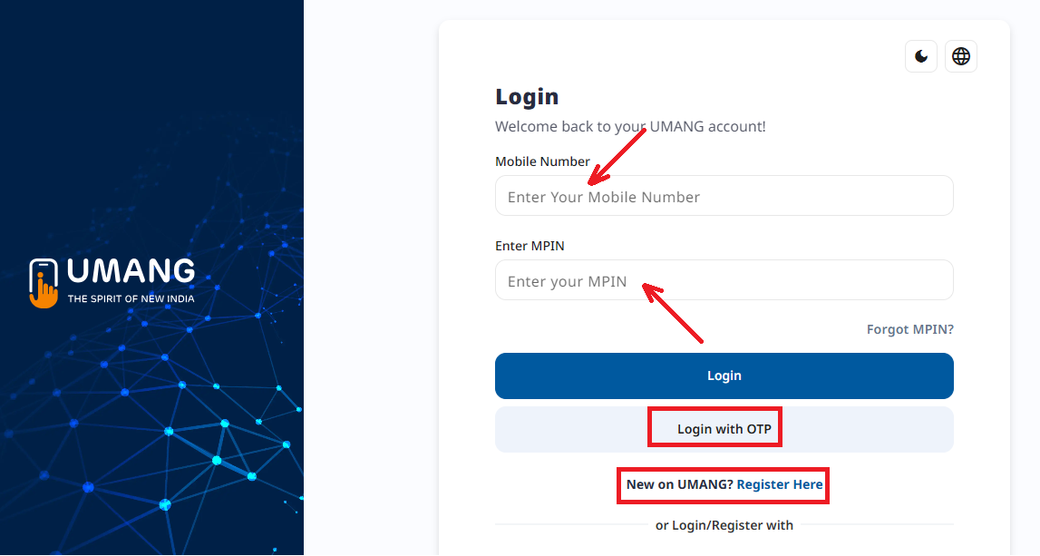 UMANG Login